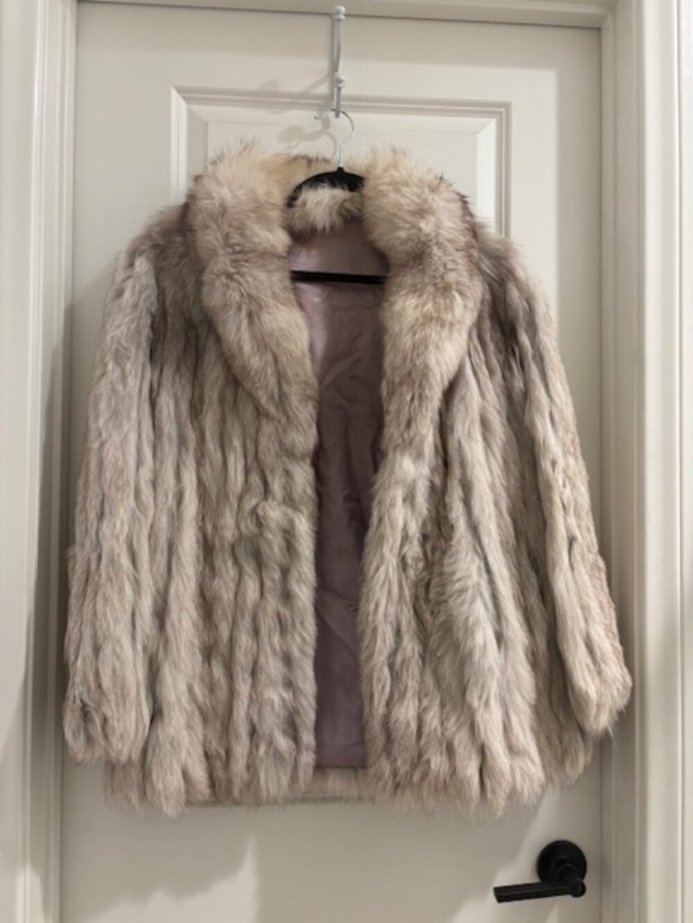 Vintage Real Fox Fur Coat Jacket - European Size 40 (US Medium)